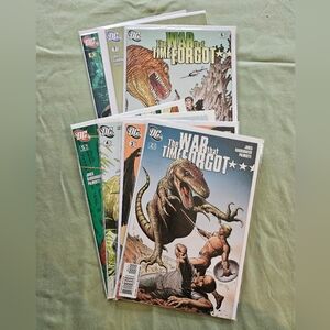 DC‎ Comics The War that Time Forgot Bundle #2-8 Aug 2008 - Feb 2009 Dinosaurs